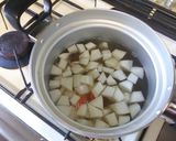 父の味♪豚団子のもちもちだご汁～作り方3写真