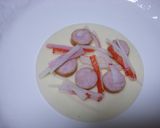 餃子の皮でマヨウィンナー焼き☆ポン酢でー作り方2写真
