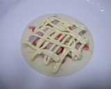 餃子の皮でマヨウィンナー焼き☆ポン酢でー作り方3写真