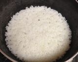 即席みそ汁の具で、味付け粥作り方4写真