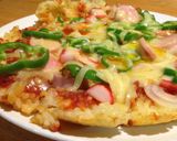 冷やご飯復活!ライスピザ作り方7写真