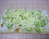 うす揚げに枝豆ちくわチーズ☆ポン酢でー作り方4写真