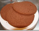 ブラックチェリーの生チョコケーキ作り方12写真