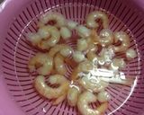 ササミ入り海鮮トマトパスタ♡作り方1写真