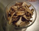 きのこたっぷりチーズお好み焼き作り方2写真