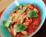 タコとアンチョビのトマトソースパスタ作り方6写真