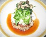 スタミナ和風ハンバーグ作り方5写真