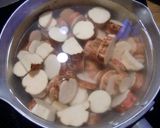 かぼちゃとさつま芋サラダ作り方2写真