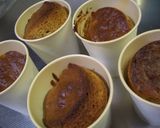 紙コップで紅茶バナナカップケーキ作り方9写真