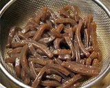 我が家の常備菜④ こんにゃくのおかか煮作り方1写真