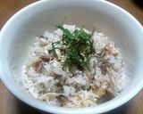 俺流！秋刀魚とゆかりの炊き込みご飯作り方8写真
