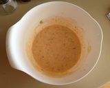 海老とキムチのチーズチヂミ☆タレ付き作り方3写真