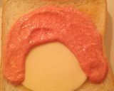 食パンで明太マヨのデコパン＊キャラ弁にも作り方3写真