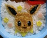 キャラ弁　ポケモン　イーブイ作り方7写真