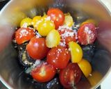 茄子・トマト・きのこのパスタ作り方5写真