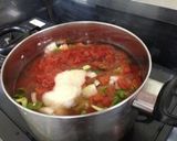 煮込むだけ！塩麹入りトマトスープ作り方2写真