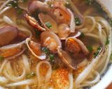 アサリの酒蒸しならぬアサリ塩バターうどん作り方8写真