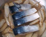 塩鯖とゴボウの炊き合わせ作り方5写真