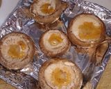 しいたけの柚子胡椒マヨチーズ焼き作り方2写真