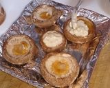 しいたけの柚子胡椒マヨチーズ焼き作り方3写真