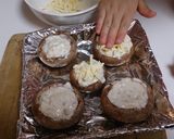 しいたけの柚子胡椒マヨチーズ焼き作り方4写真