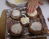 しいたけの柚子胡椒マヨチーズ焼き作り方4写真