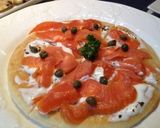 スモークサーモンピザ作り方4写真