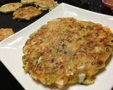 ふんわりキムチお好み焼き作り方13写真