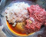 フライパンひとつ☆イカ入り焼売の野菜蒸し作り方5写真