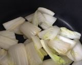 白菜とうす揚げの煮物甘め♪作り方2写真