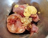 【兎肉】油林兎【うさぎ肉】作り方3写真