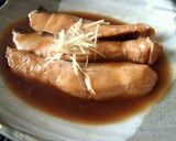ふっくら煮♪生秋鮭の醤油あんかけ作り方6写真