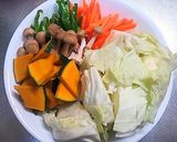 フライパンひとつ☆イカ入り焼売の野菜蒸し作り方12写真