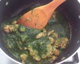 チキンサグカレー（ほうれん草カレー）作り方5写真