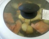 サーモンとじゃがいものバター醤油風味作り方4写真