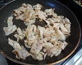 長芋と豚肉炒め作り方3写真