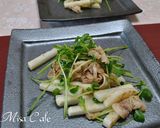 長芋と豚肉炒め作り方6写真