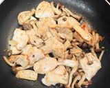 *塩麹で*鶏むね肉のきのこソテー*作り方7写真