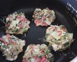 ジャコ&ネギでカルシウム満載！お好み焼き作り方4写真