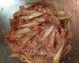 ＊牛蒡と豚挽肉の磯辺焼き＊作り方2写真