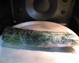 レンジで簡単!春菊の辛子酢和え作り方1写真