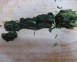 レンジで簡単!春菊の辛子酢和え作り方2写真