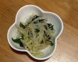 たっぷりもやしとほうれん草のナムル作り方4写真