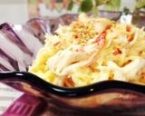 そうめんかぼちゃの胡麻マヨ和え♡作り方7写真