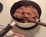 簡単！ひき肉とお豆のカレー作り方1写真