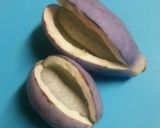 簡単で食べやすい〜、あけびの皮の味噌炒め作り方1写真