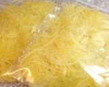 そうめんかぼちゃの胡麻マヨ和え♡作り方8写真