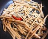 長ひじきのきんぴら炒め作り方4写真