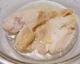 漬け込み不要！レンジで4分♪　塩麹蒸し鶏作り方6写真