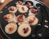 焼き鶏缶詰で簡単★おつまみたこ焼き作り方2写真